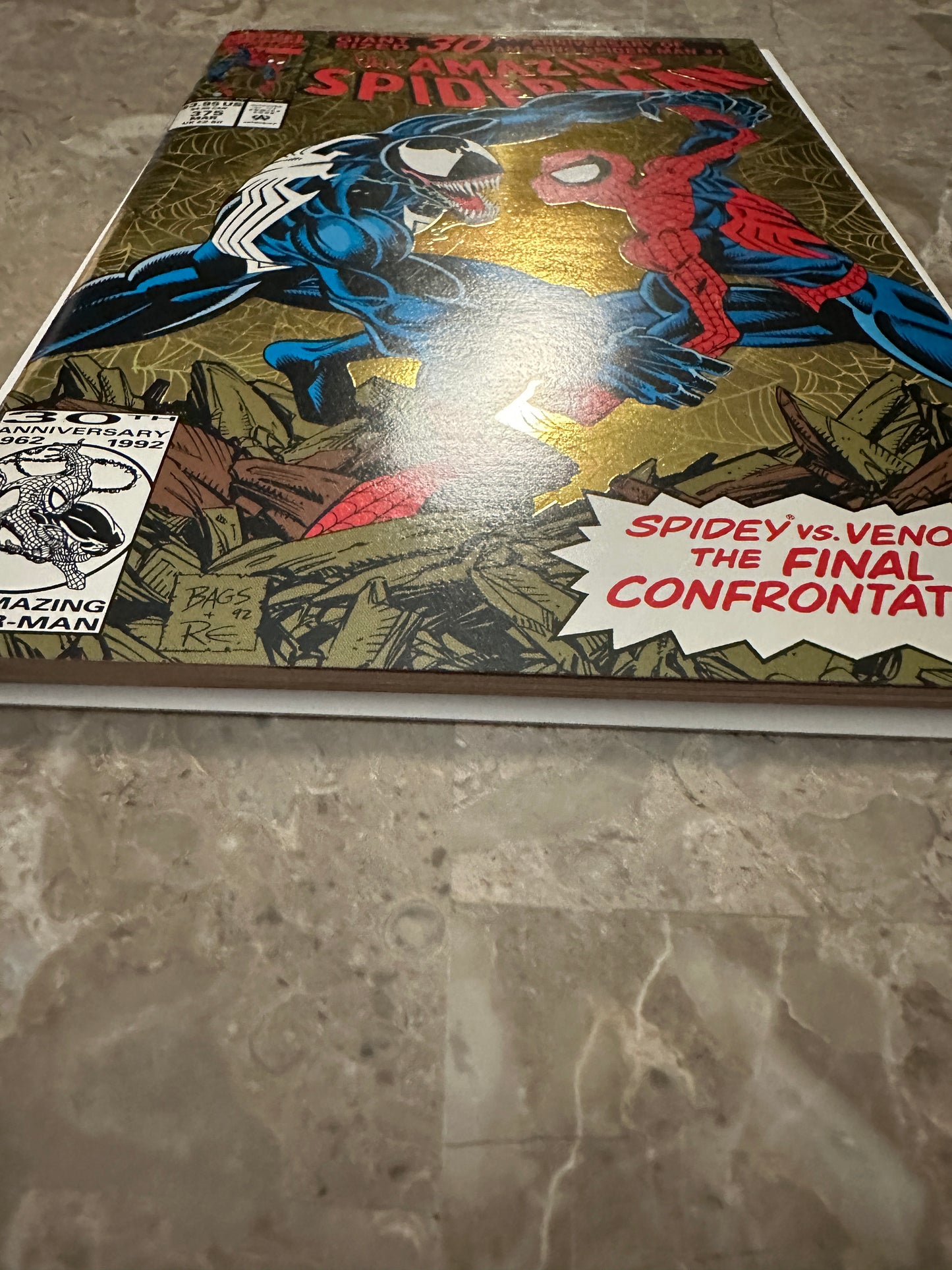 Amazing Spider-Man #375 NM- 9.2 (1993 Marvel)