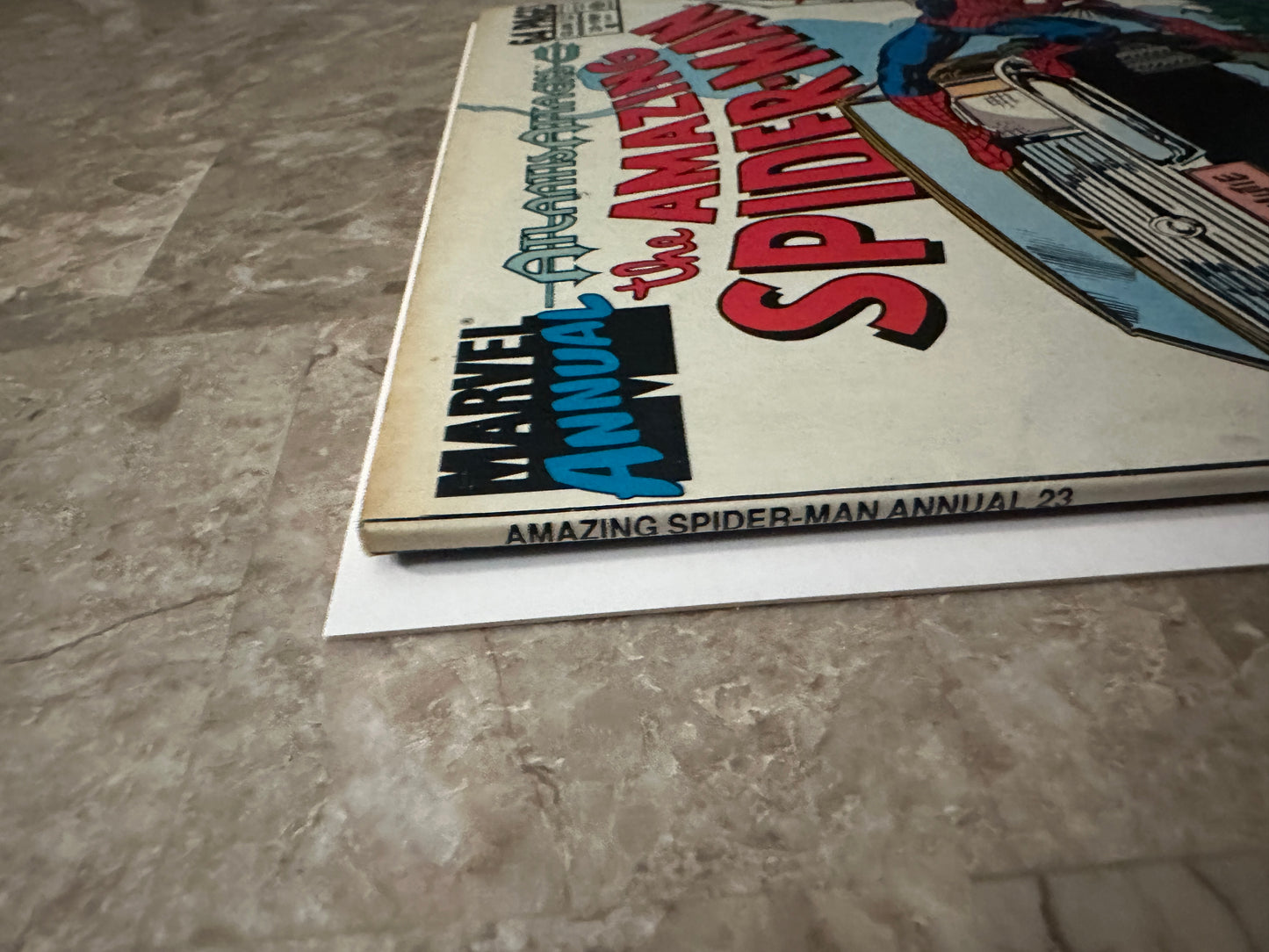 Amazing Spider-Man Annual #23 Newsstand FN- 5.5 (1989 Marvel)
