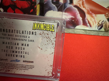 Keepsake Invincible Quad Signagraph Hand Numbered #448 15/15 -2025 Con Exclusive