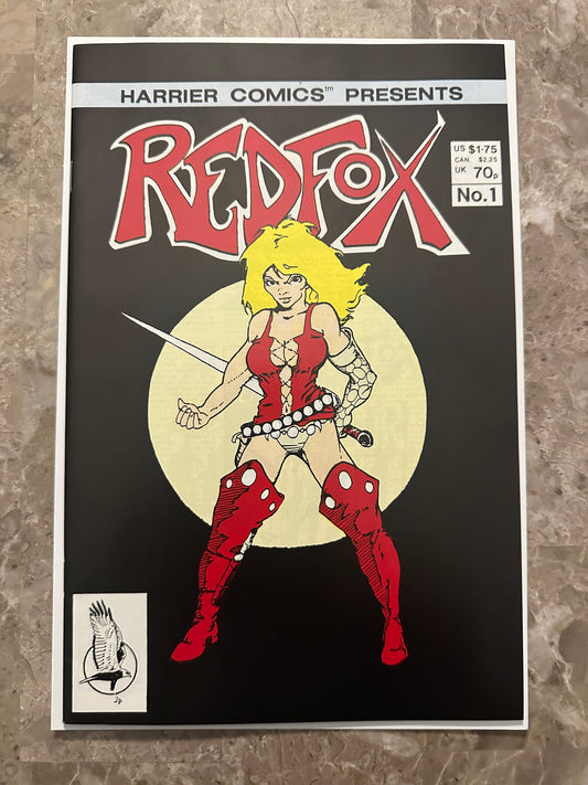 Red Fox #1 VF+ 8.5 (1986 Harrier)