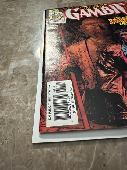 Gambit #1 Cover E VF+ 8.5 (Marvel 1999) - Appears NM