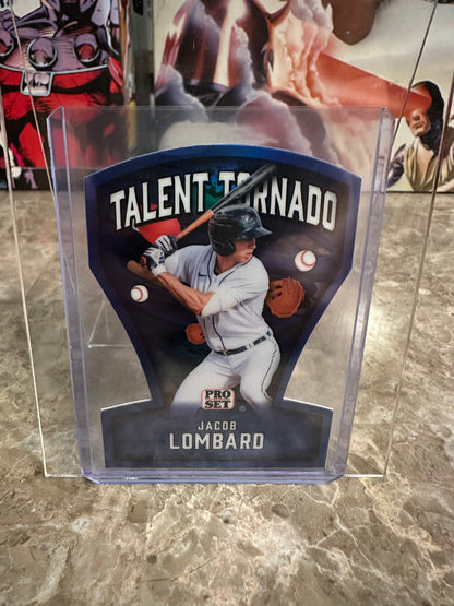Jacob Lombard 2026 Leaf Pro Set Talent Tornado Blue /5