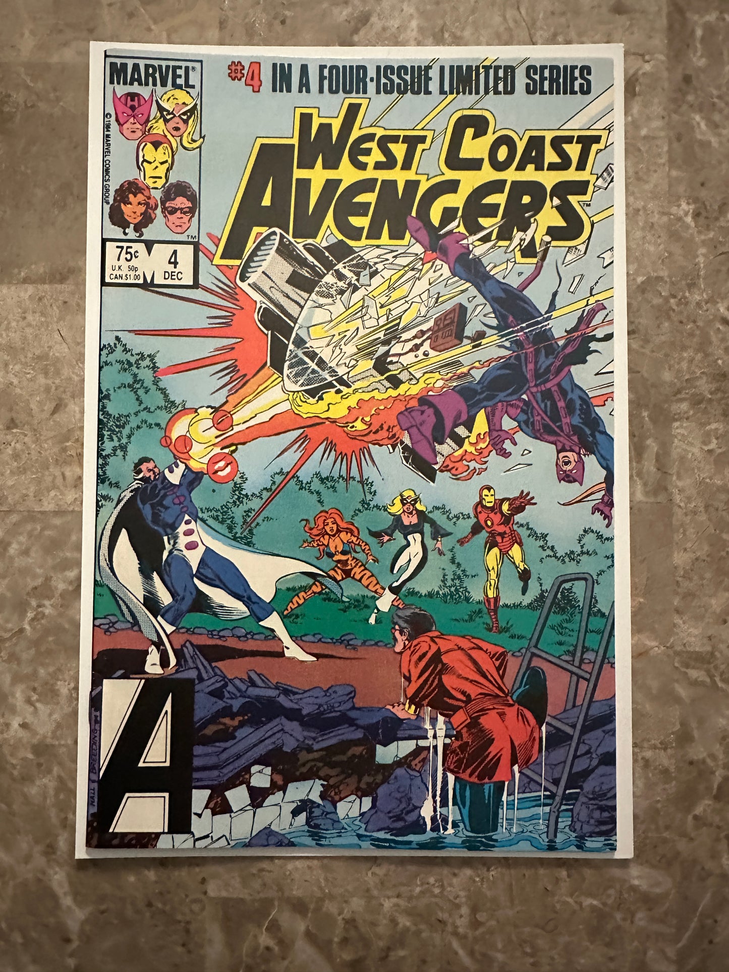 West Coast Avengers #1-4 Full Set High Grade (Marvel 1984)
