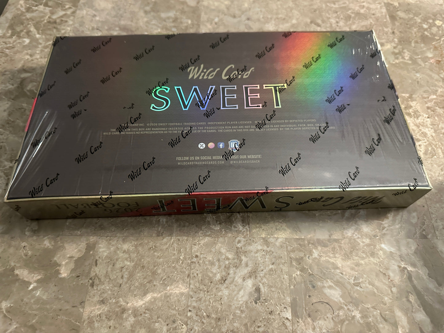 2026 Wild Card Sweet Football Box - Mahomes, Mendoza - In Hand