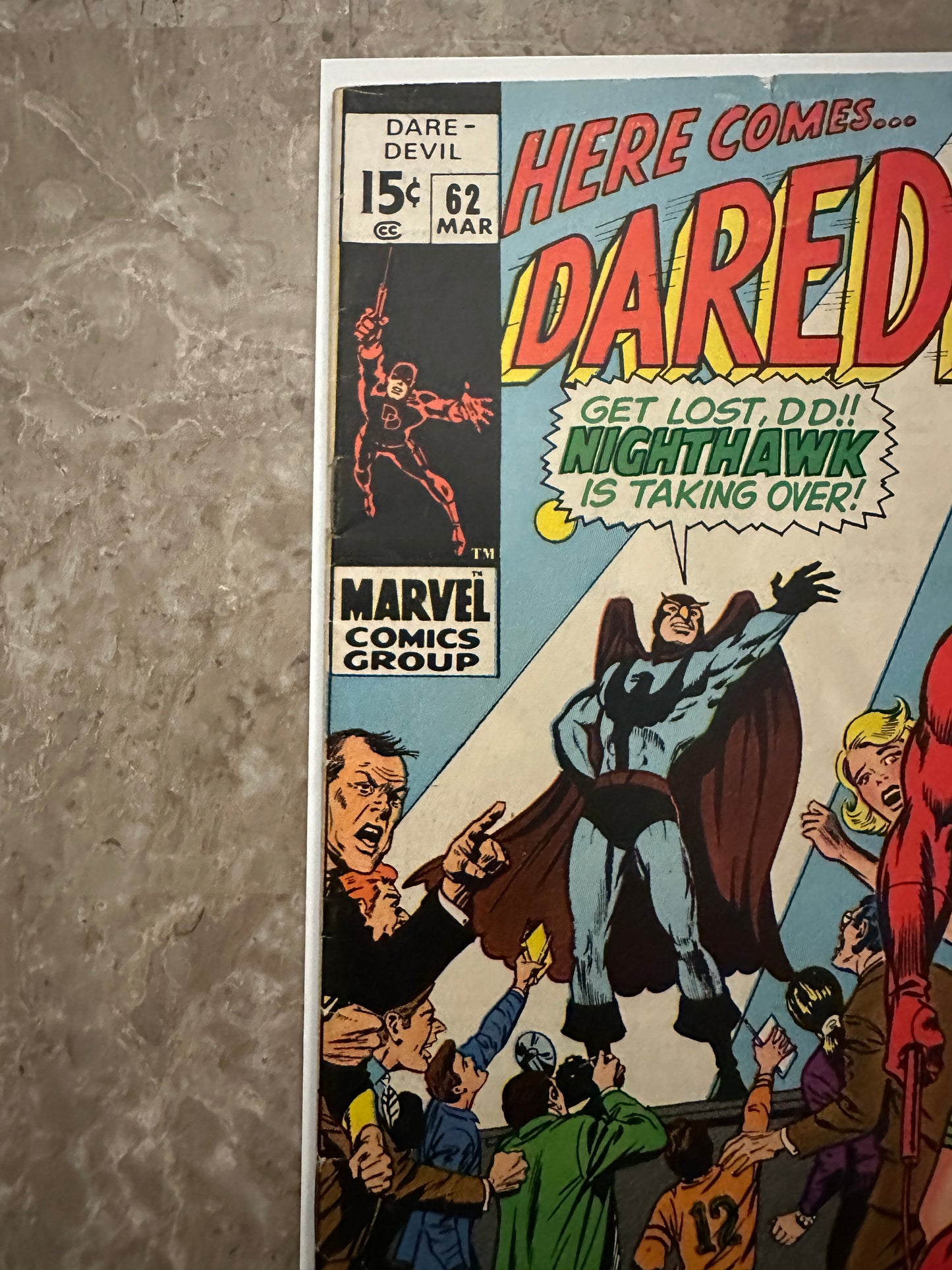 Daredevil #62 VG+ 4.5 (1970 Marvel) - Nice color
