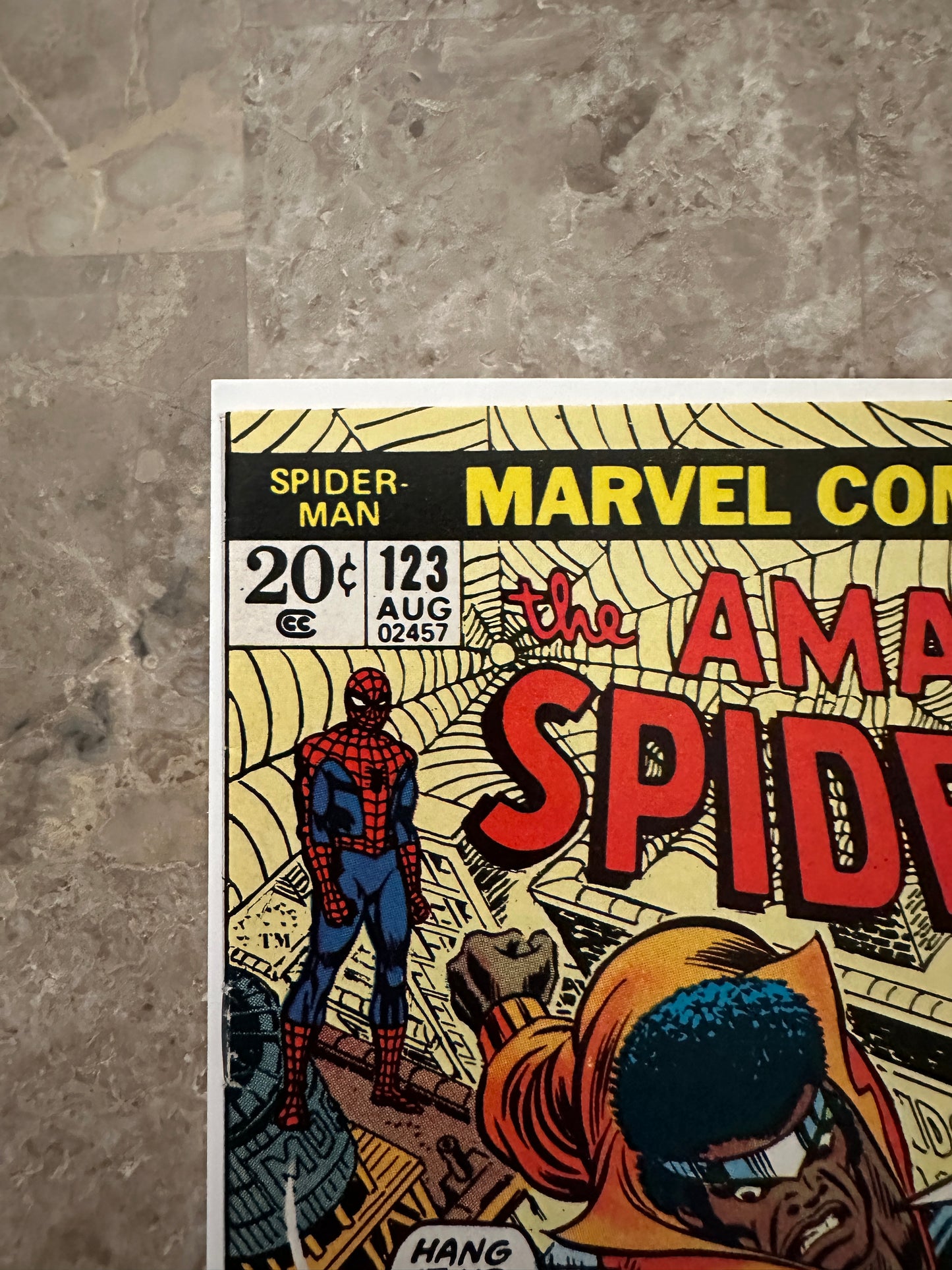 Amazing Spider-Man #123 VF+ 8.5-9.0 (Marvel Comics 1973)