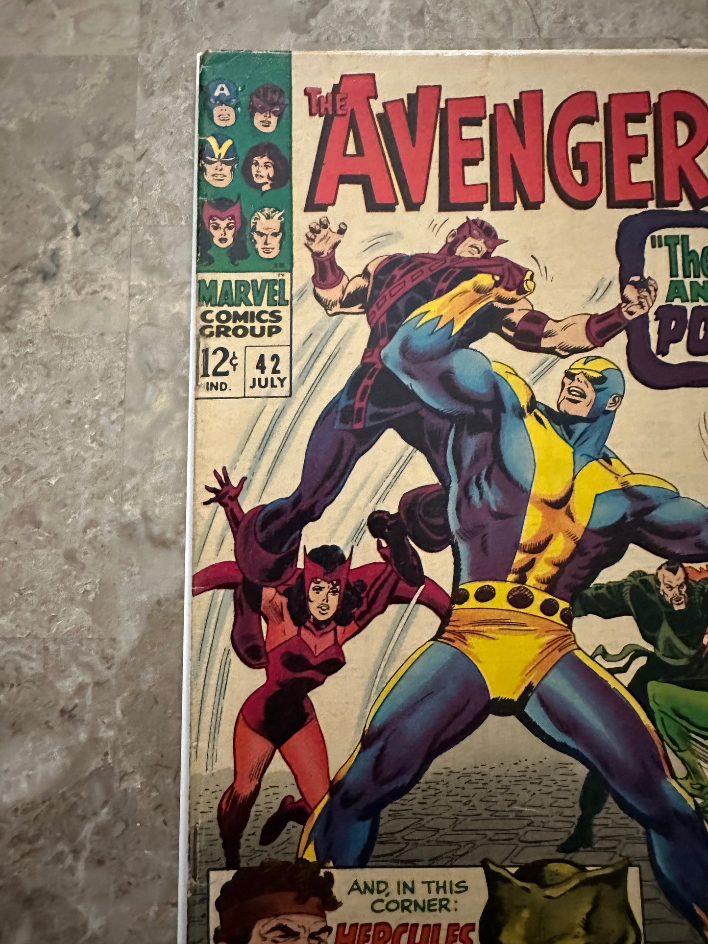 Avengers #42 VG+ 4.5 (Marvel Comics 1967)