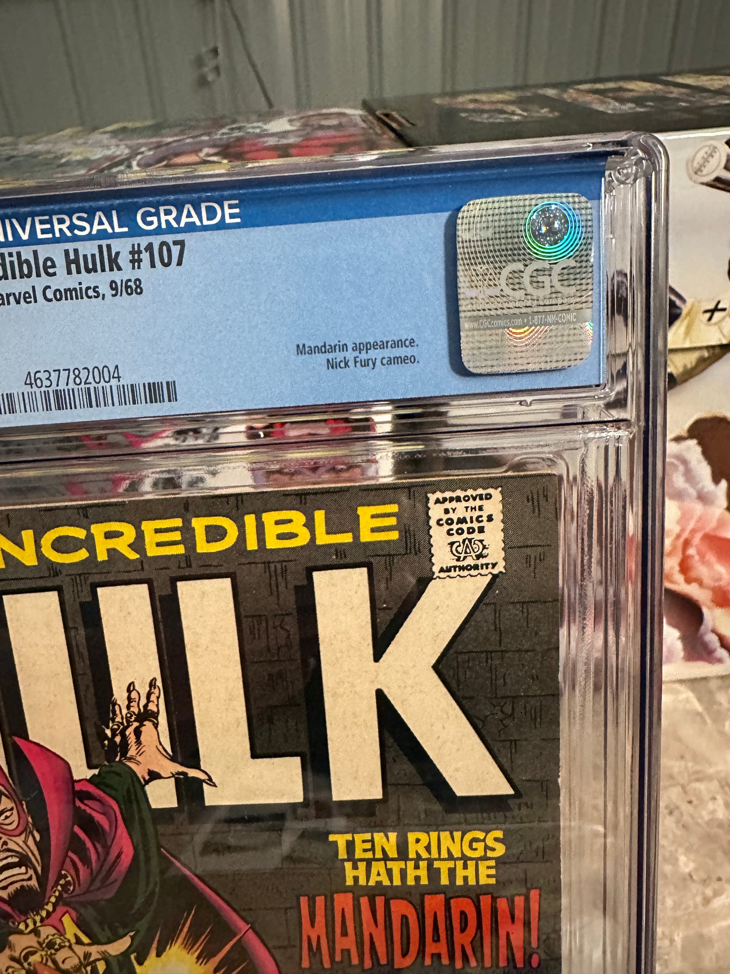 Incredible Hulk #107 CGC 8.5 (1968 Marvel) - Brand New Case
