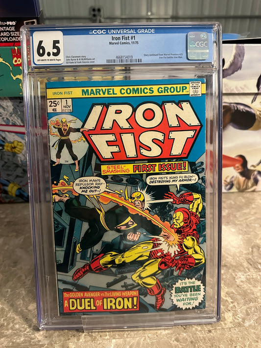 Iron Fist #1 CGC 6.5 (Marvel 1975)