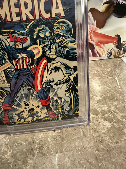 Captain America #107 CGC 4.0 OWTWP (1968 Marvel)