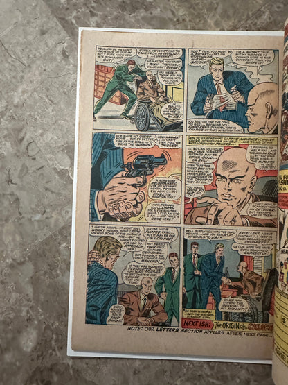 X-Men #38 FN- 5.5 (1967 Marvel Comics)