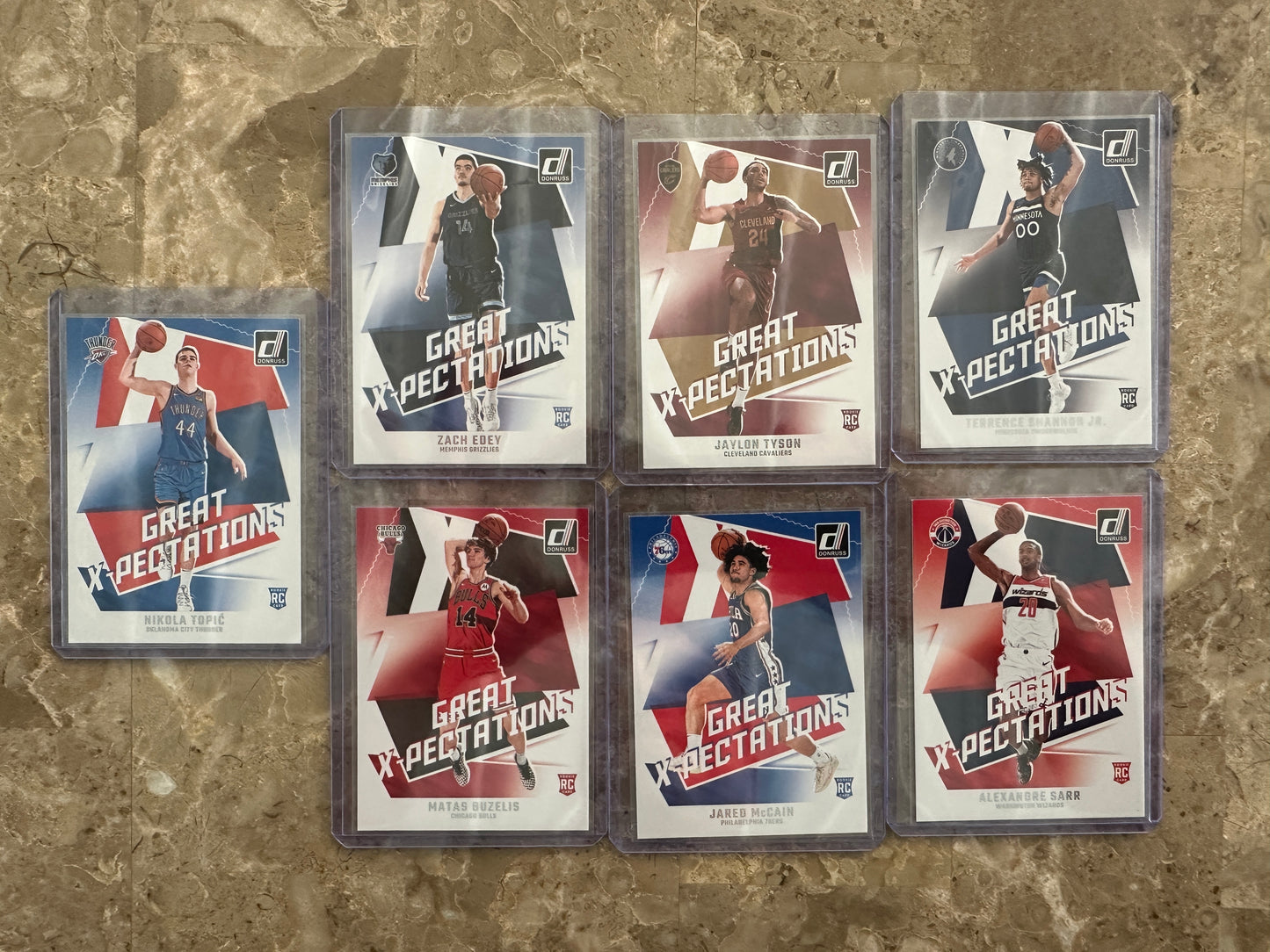 2024 Panini Donruss Basketball Full Set #1-200 + Extras - Holos, Rated Rookies