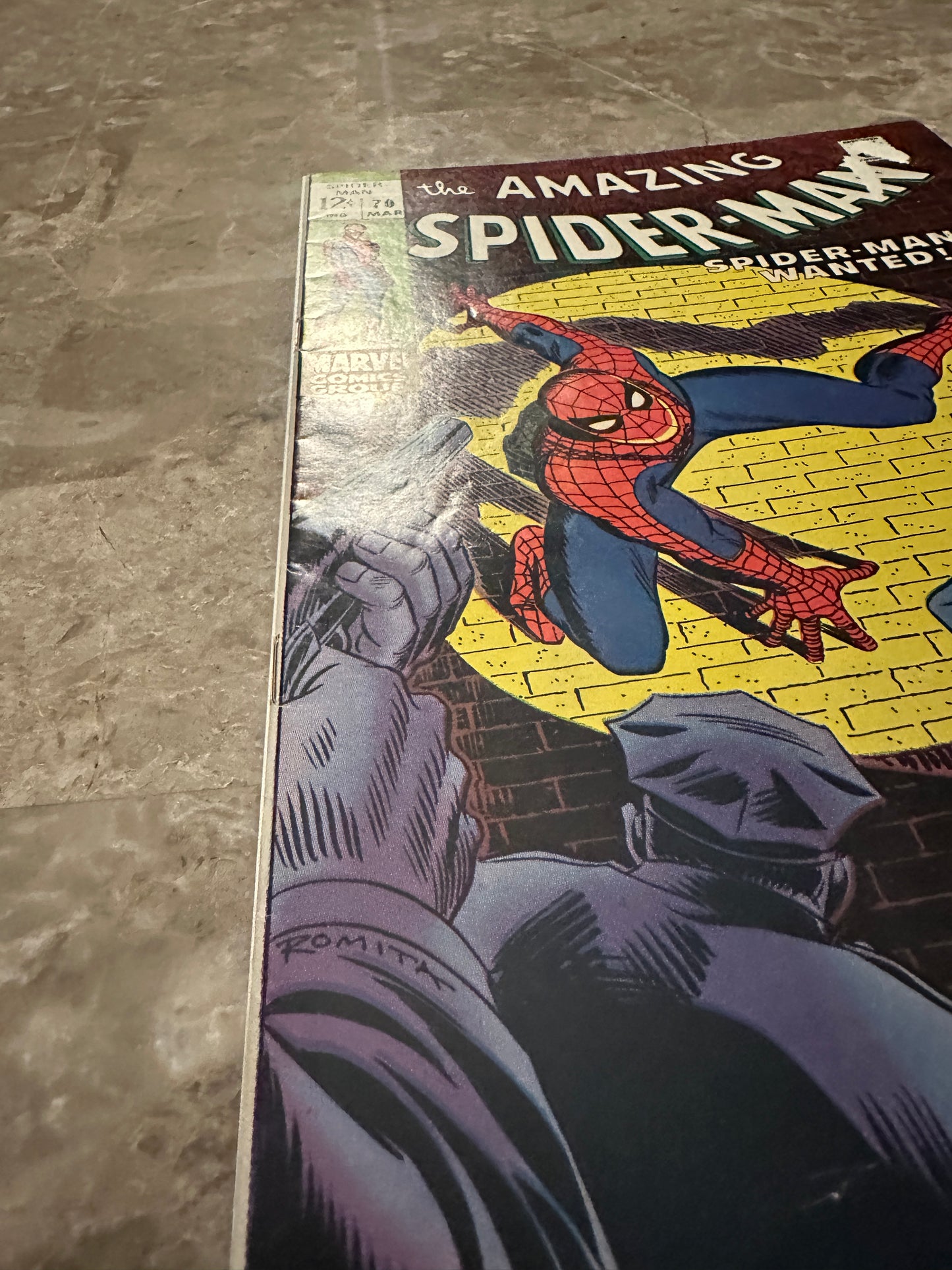 Amazing Spider-Man #70 VG+ 4.5-5.0 (Marvel 1969) - Gorgeous copy for grade