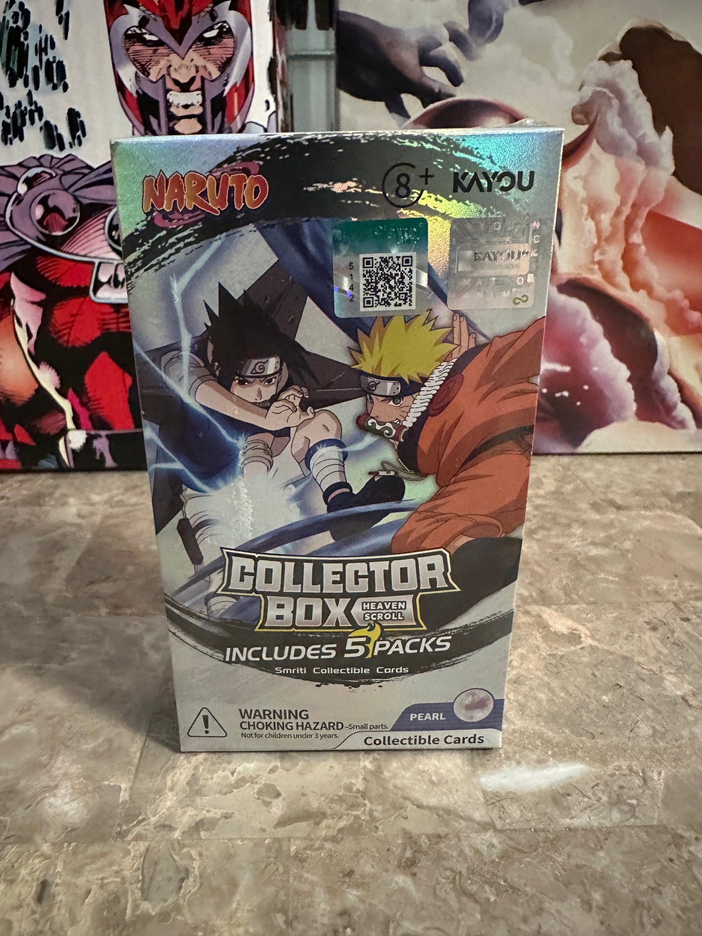 ☁️ Naruto: Smriti Collectible Cards - Heaven Scroll 001 (Collectible Box)