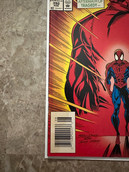 Amazing Spider-Man #392 Newsstand VF- 7.5 (1994 Marvel)