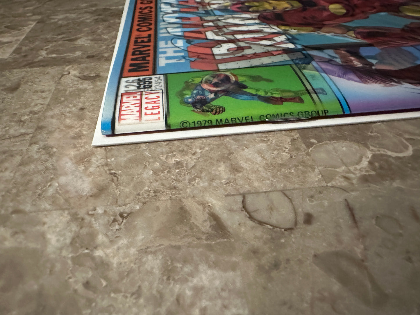 Captain America #695 Lenticular Cover (Marvel Comics 2018)