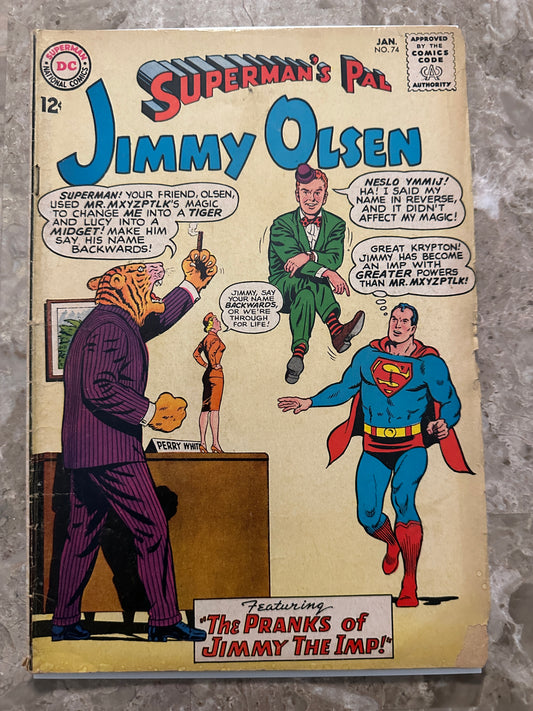 Superman's Pal Jimmy Olsen #74 G/VG 3.0 (1964 DC)