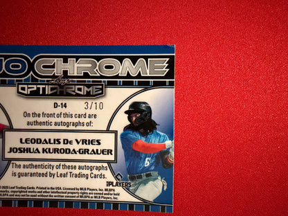 De Vries Kuroda-Grauer 2025 Leaf Optichrome Duochrome Auto /10 Athletics