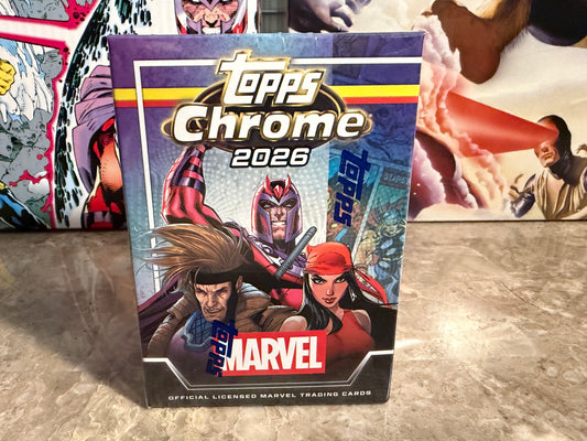 Topps Chrome Marvel Value Box (2026)