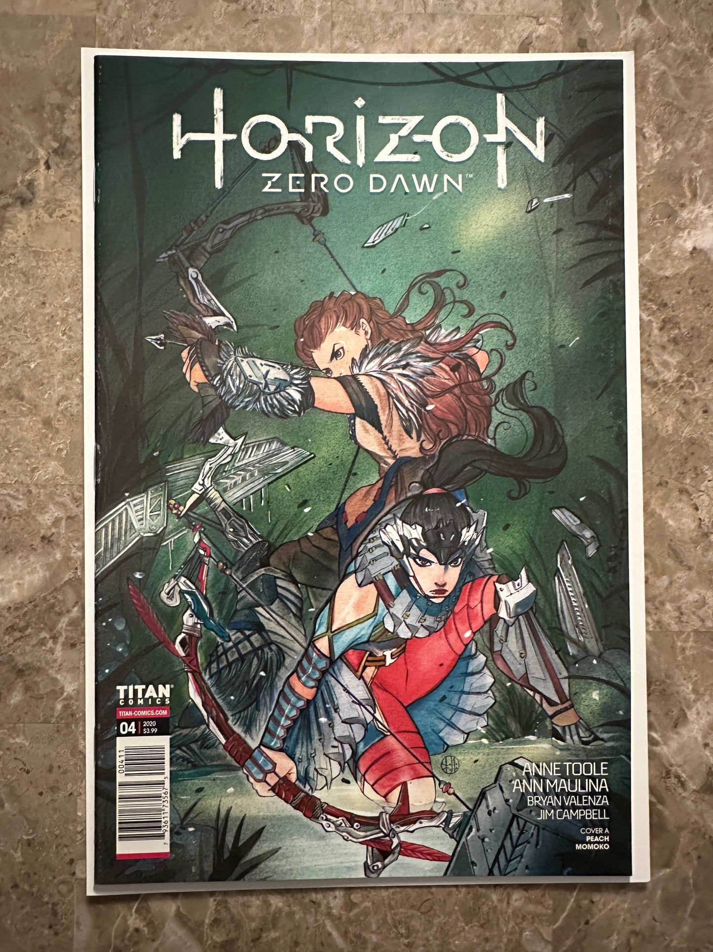 Horizon Zero Dawn #1-4 Full Set + Liberation #1 Momoko High Grade (2020 Titan)