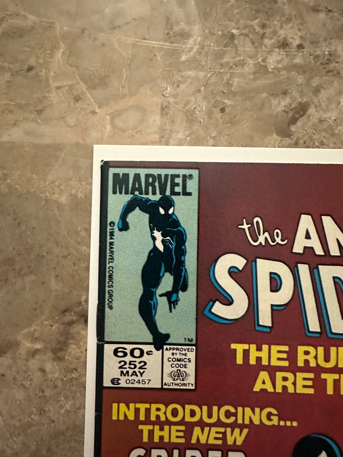 Amazing Spider-Man #252 Newsstand VF 8.0 (Marvel Comics 1984)