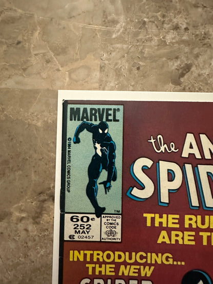 Amazing Spider-Man #252 Newsstand VF 8.0 (Marvel Comics 1984)