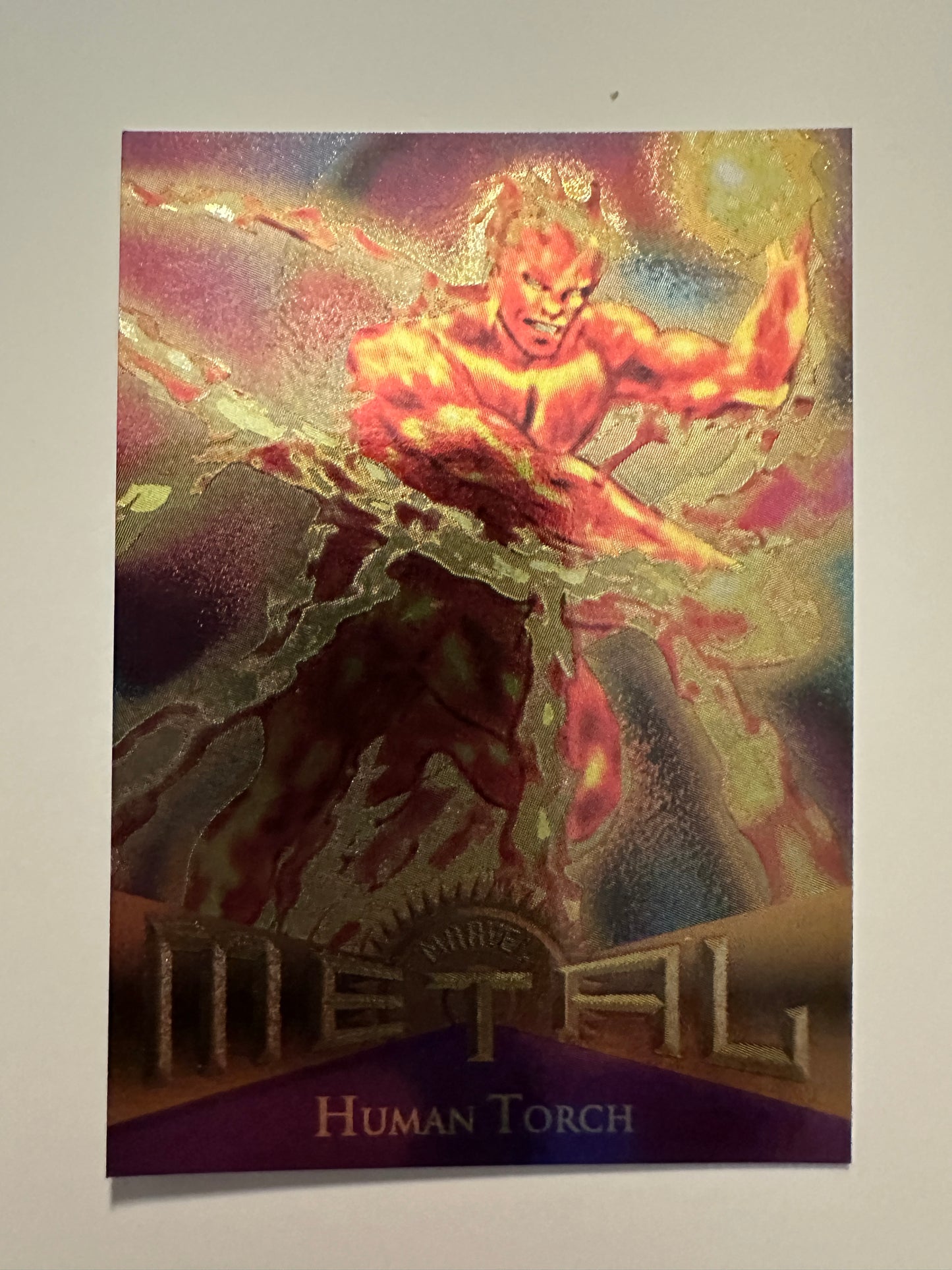 Human Torch #32 (1995 Marvel Metal) - High grade