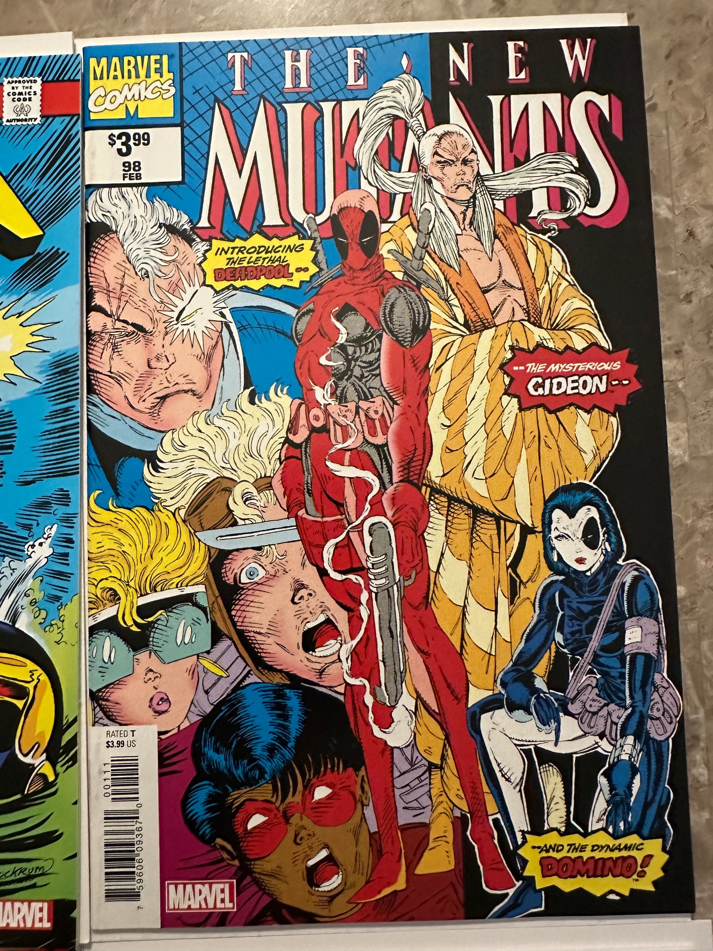 Amazing Spider-Man #300, New Mutants #98, X-Men #101, Avengers #8 Facsimile Lot