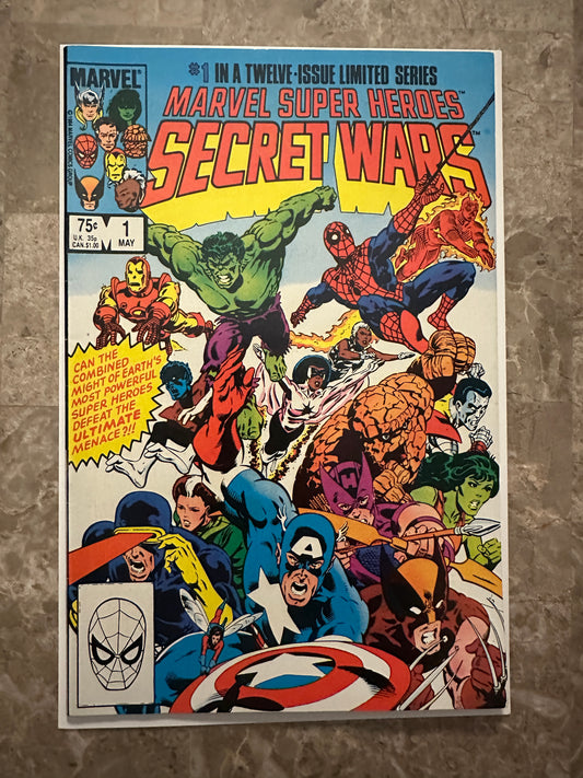 Marvel Super Heroes: Secret Wars #1 VF 8.0-8.5 (Marvel Comics 1984)