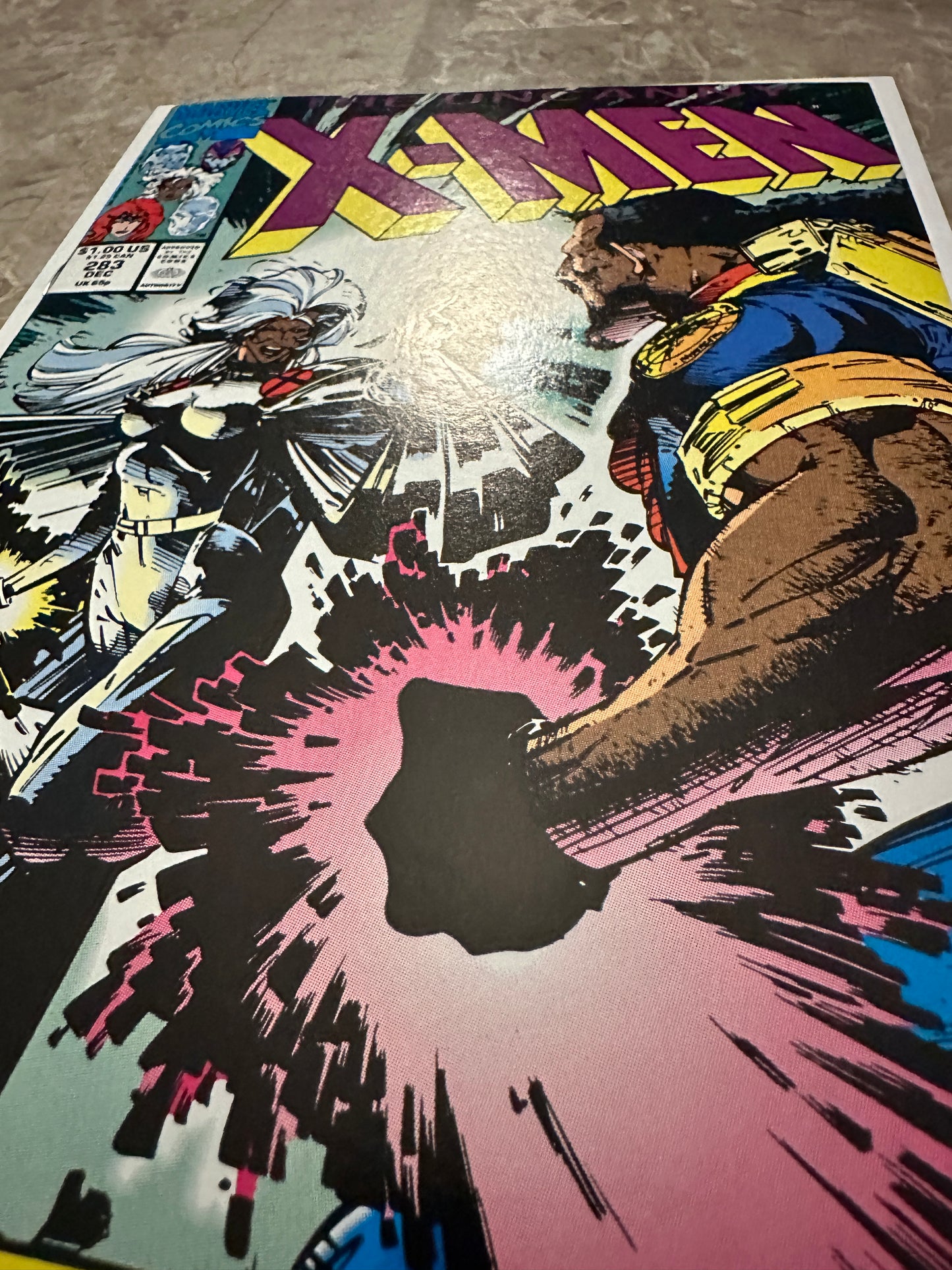 Uncanny X-Men #283 NM 9.4-9.8 (1991 Marvel Comics)