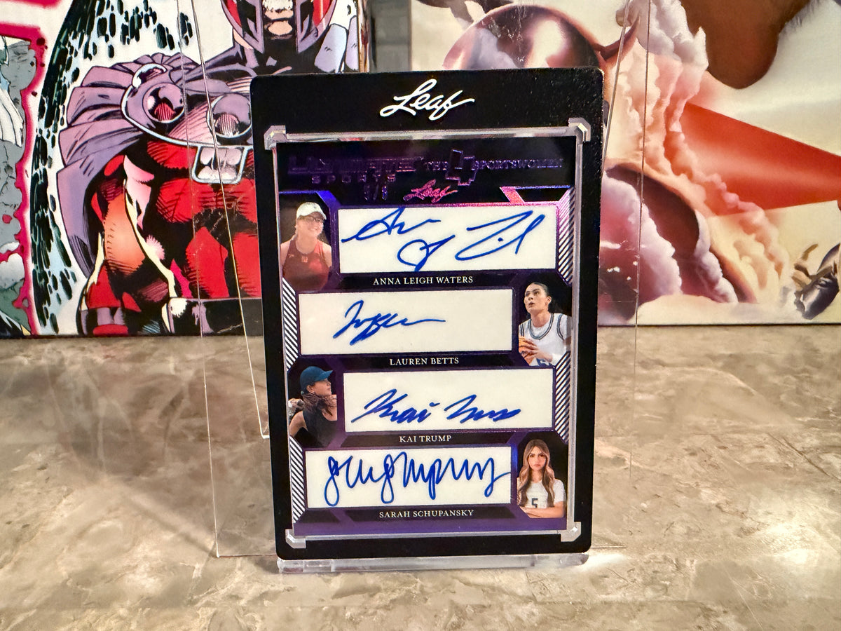 Anna Leigh Waters Betts Trump 2026 Leaf Ultimate Sports 4 Sportswomen Auto /8