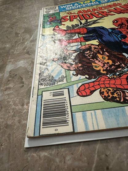 Amazing Spider-Man #209 Newsstand FN- 5.5 (1980 Marvel)