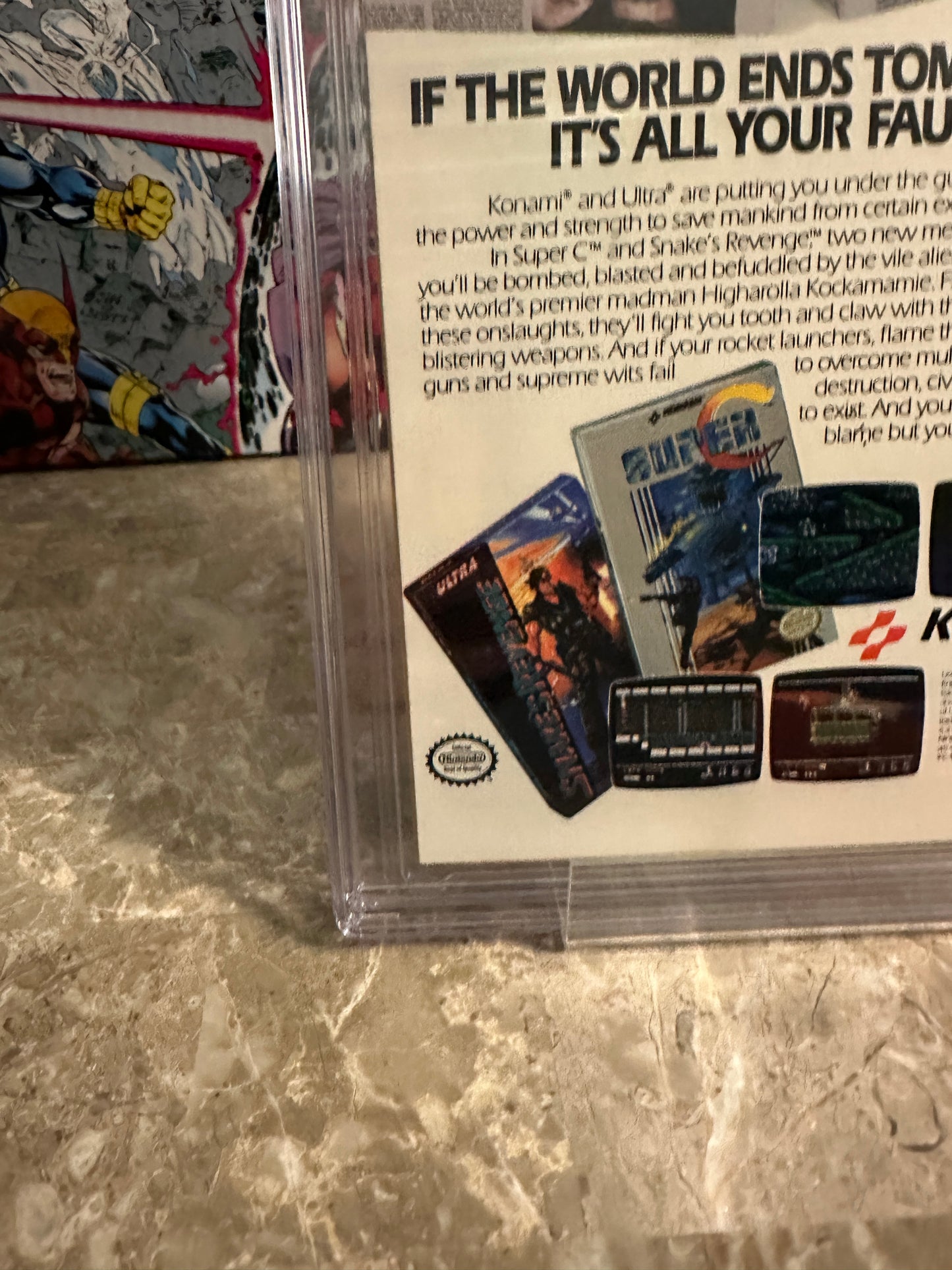 Uncanny X-Men #266 CGC 9.2 (Marvel 1990) - New Case