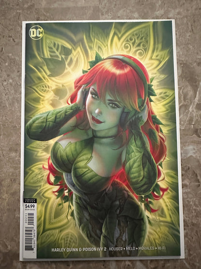 Harley Quinn and Poison Ivy #2 (DC 2019) 2x Louw Variants