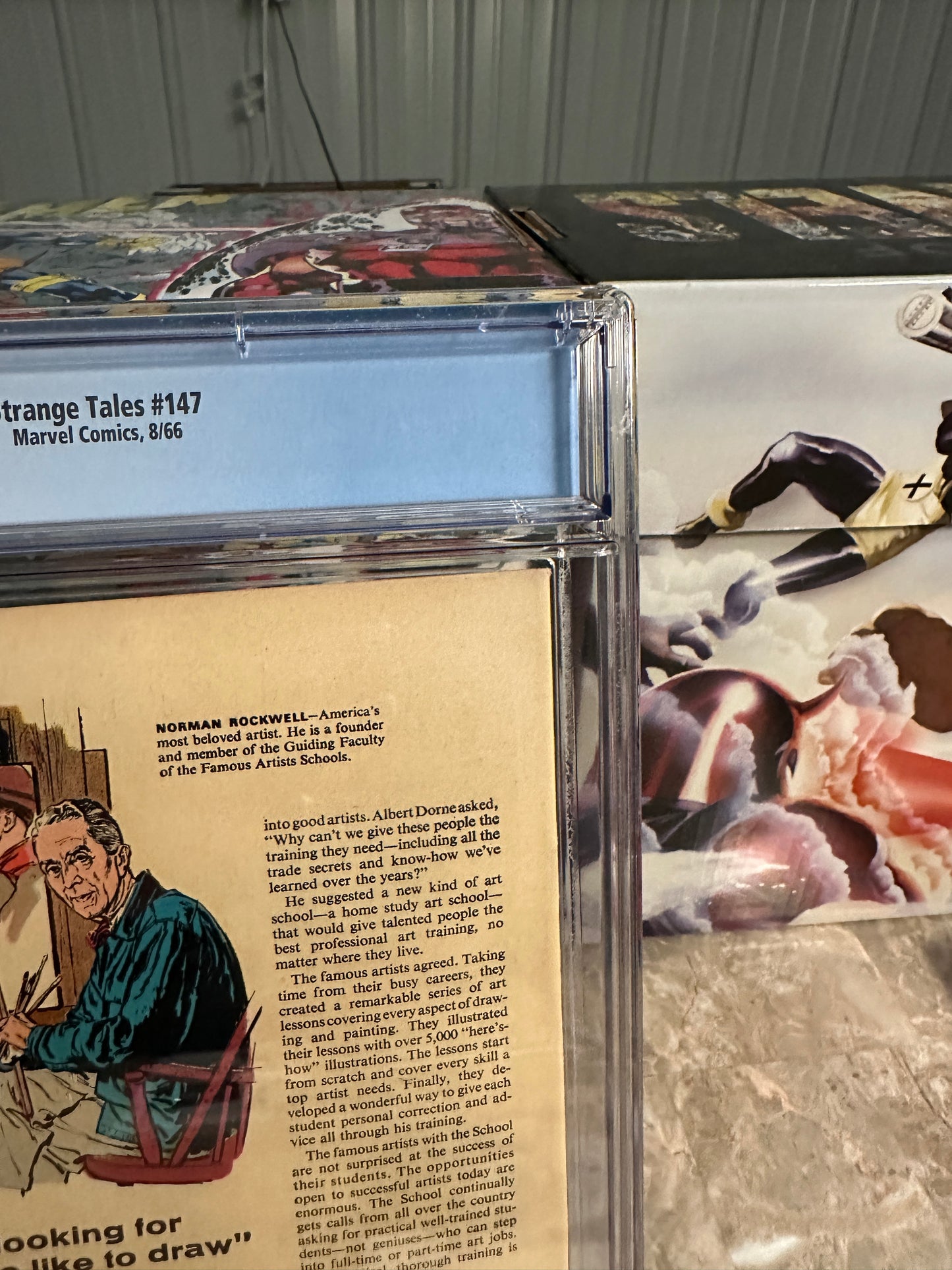 Strange Tales #147 CGC 9.0 (1966 Marvel) - Brand New Case