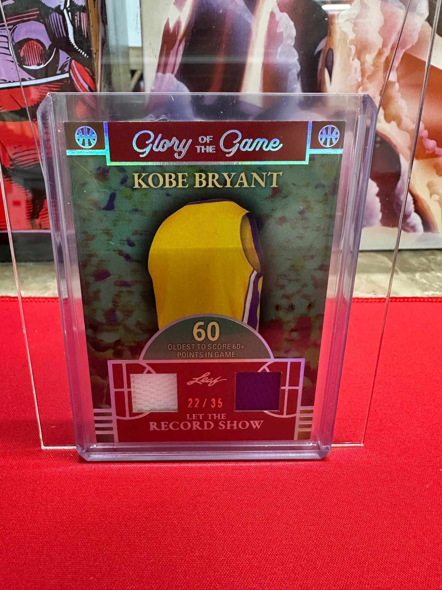 (2026/04/01) Kobe Bryant Let the Record Show /35 Dual Patch