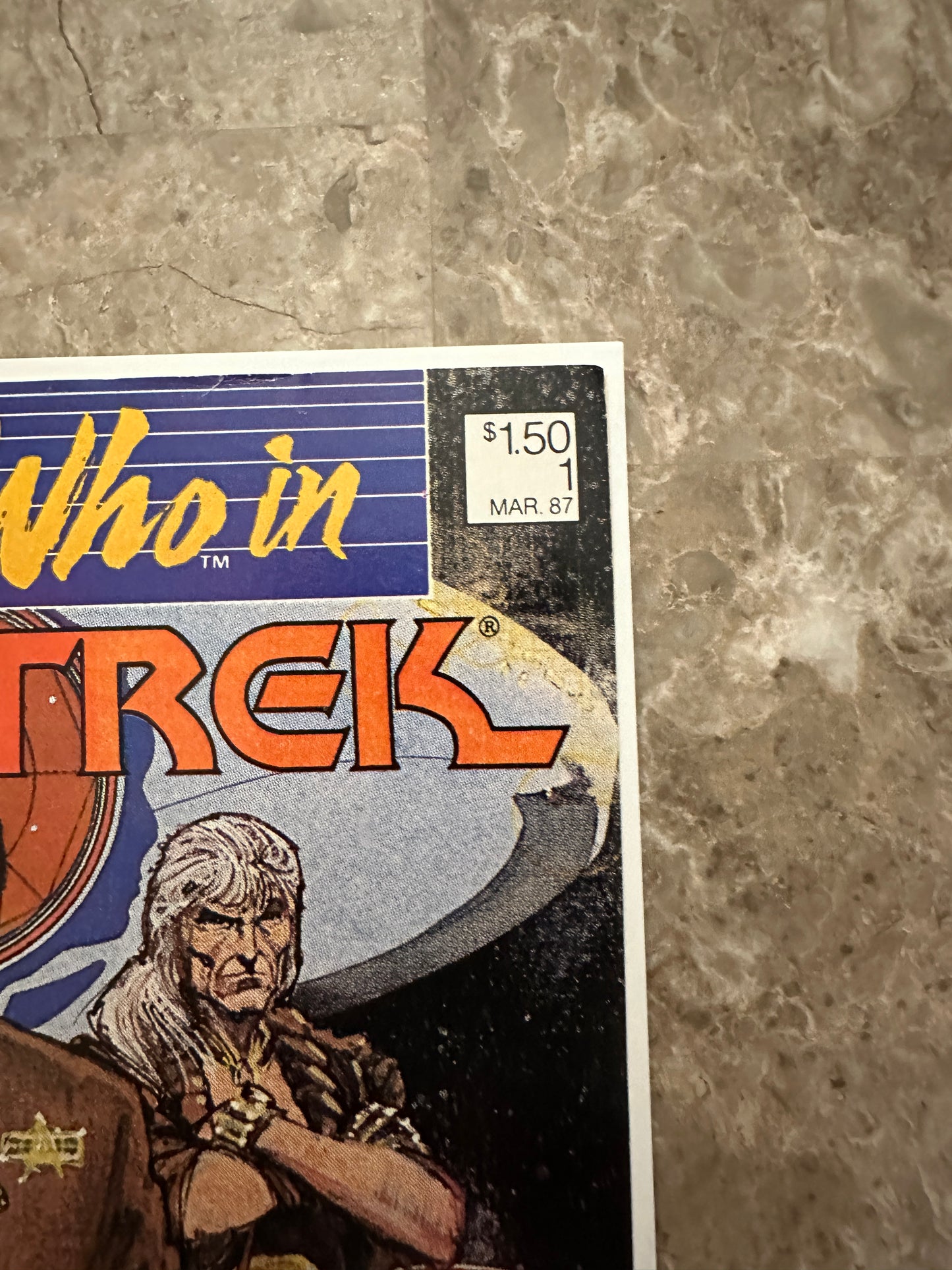 Who's Who in Star Trek #1 Newsstand Higher Grade (1987 DC)