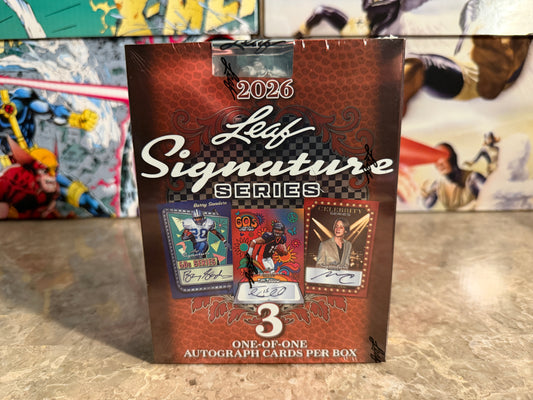 2026 Leaf Metal Signature Series Sports Hobby Box