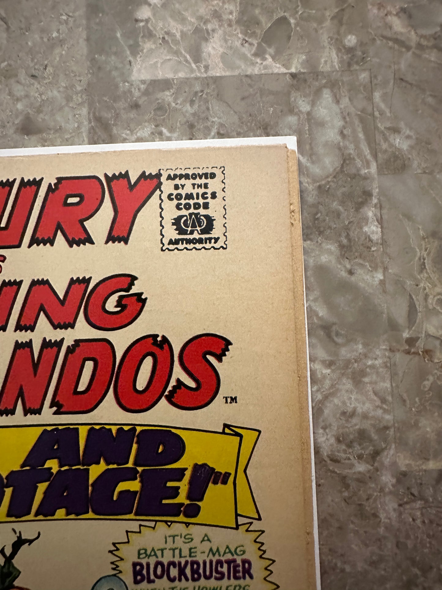 Sgt Fury #47 VF- 7.5-8.0 (Marvel Comics 1967)