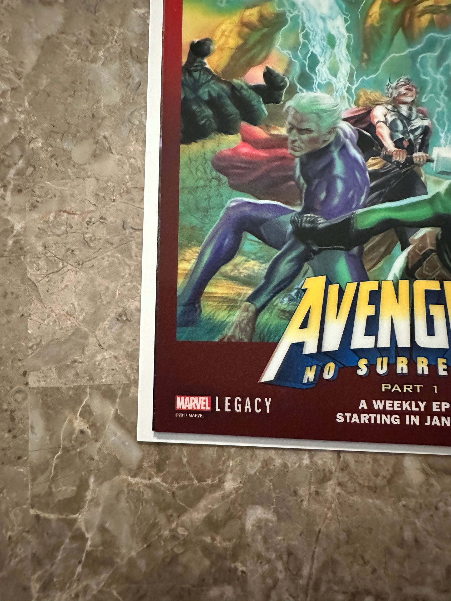 Captain America #695 Lenticular Cover (Marvel Comics 2018)