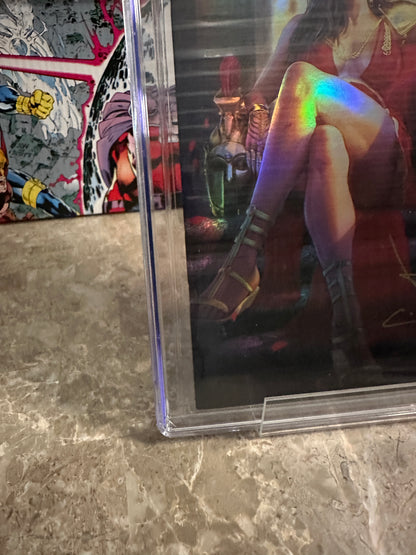 Born of Blood #1 CGC 9.8 2nd Print Foil SS Silva & Dolan (2022 Merc Mag LLC)