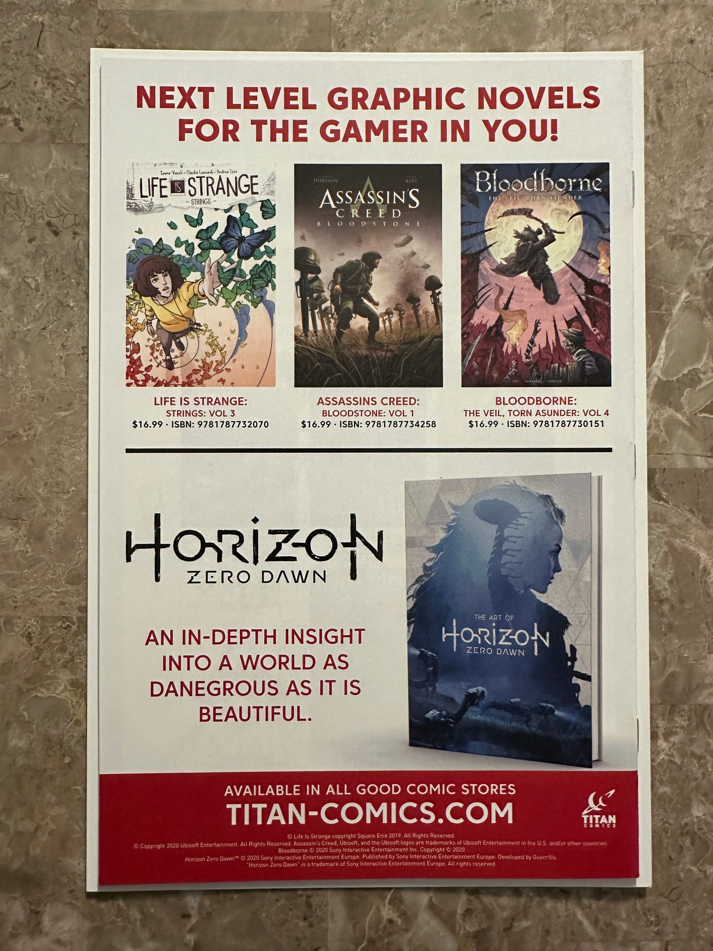 Horizon Zero Dawn #1-4 Full Set + Liberation #1 Momoko High Grade (2020 Titan)