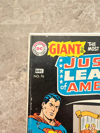 Justice League of America #76 G/VG 3.0 (DC Comics 1969)
