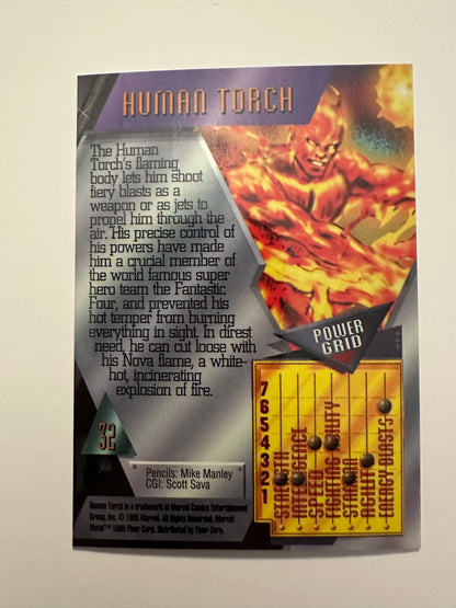 Human Torch #32 (1995 Marvel Metal) - High grade