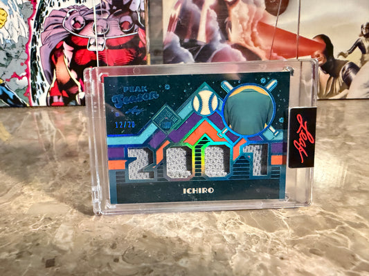 Ichiro 2026 Seasons In The Sun Baseball Peak Season Die-Cut Patch /20