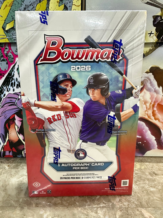 Topps Bowman Baseball Hobby Box (2026)