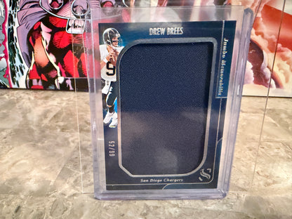 Drew Brees 2025 Panini Silhouette Football Jumbo Memorabilia /99