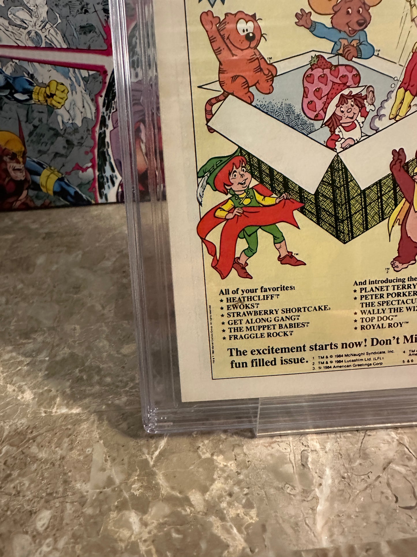 Marvel Super-Heroes: Secret Wars #12 Newsstand CGC 9.4 WP (1984) - New Case