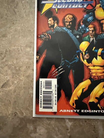 Star Trek TNG X-Men Second Contact NM 9.4-9.8 (1998 Marvel Comics)