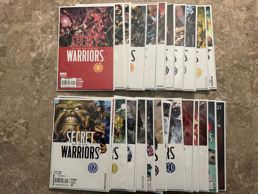 Secret Warriors #1-15,20-28 + One Shot Lot of 25 (2009 Marvel)